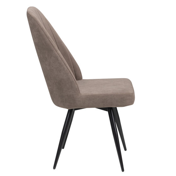Стул LEONARD M Черный Brown LUX  b29