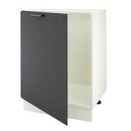 Шкаф кухонный нижний 600 тип B KRONO 8685 Белый/Лофт Графит 926