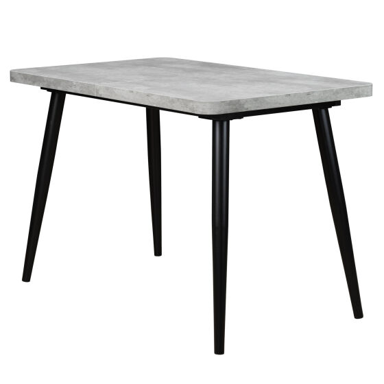 Стол раздвижной BORG RADIAL 110(142)х70 Серый сланец Черный