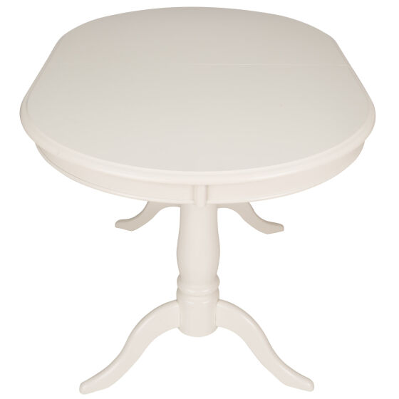 Стол обеденный раскладной Eva (EV-T4EX) ivory white (Слоновая кость)