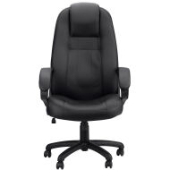 Кресло офисное РК 110 ПЛ PU Черный