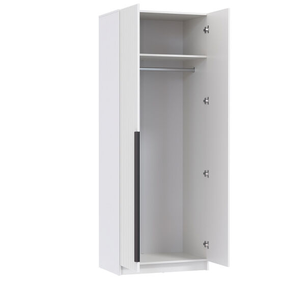 Шкаф 2х створчатый Брандо 67.17 белый МДФ  2150