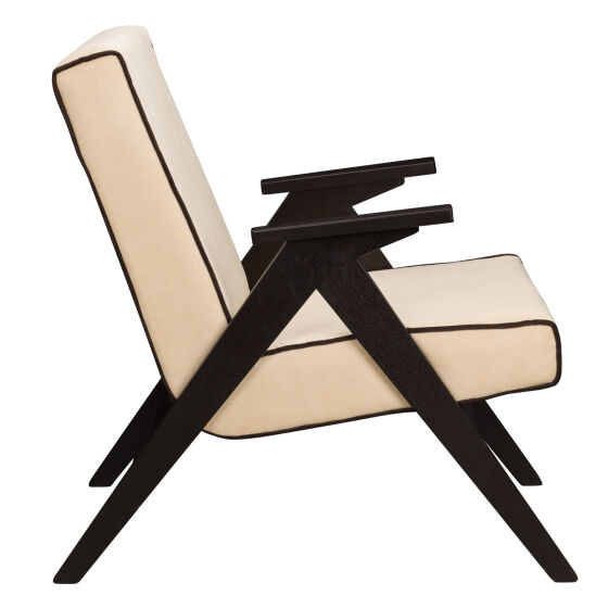 Кресло для отдыха Вест Verona Vanilla/Verona Wenge/Венге