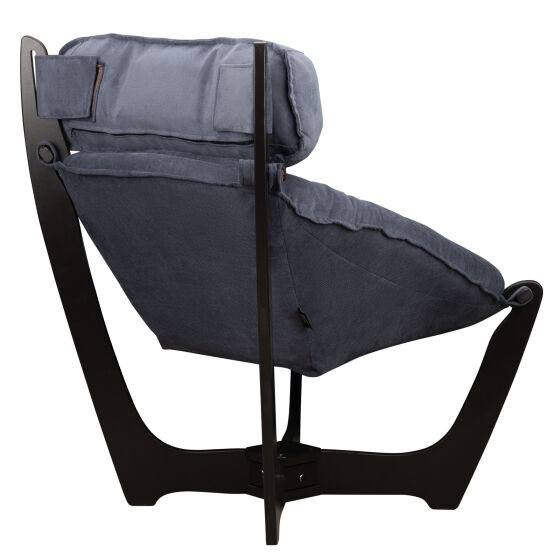 Кресло для отдыха Комфорт модель 11 венге/Verona Denim Blue