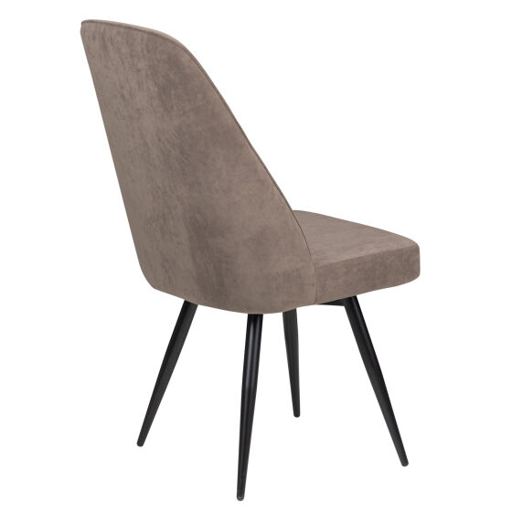 Стул LEONARD M Черный Brown LUX  b29