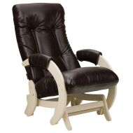 Кресло-качалка гляйдер Комфорт модель 68 дуб шампань/Oregon perlamutr 120