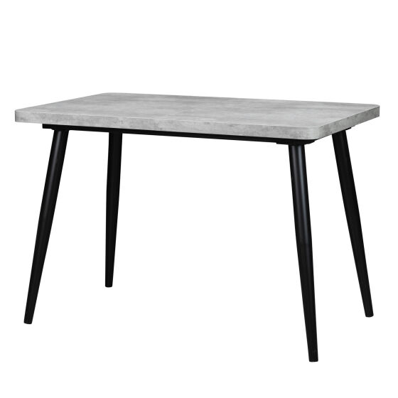 Стол раздвижной BORG RADIAL 110(142)х70 Серый сланец Черный