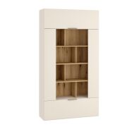 Шкаф для книг FEDERICA ШК 02 сатин дуб эвок