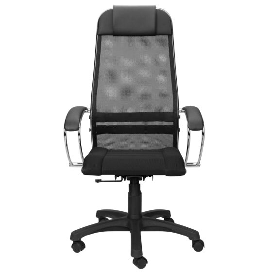 Кресло офисное BK-8 Pl черный (SU-BK)