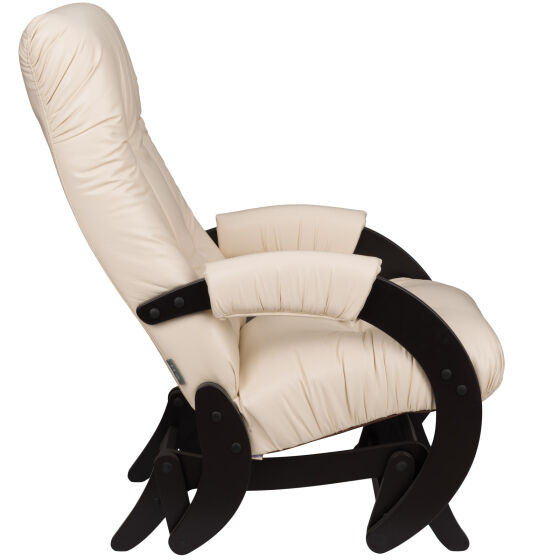 Кресло-качалка глайдер Комфорт модель 68 Polaris Beige венге