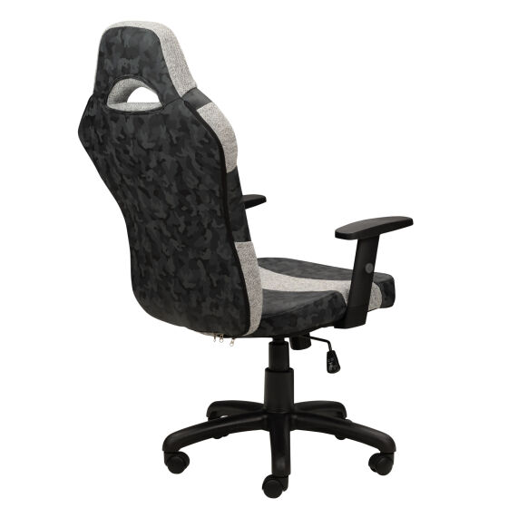 Кресло офисное РК 180 Шквал светло серый ТР1