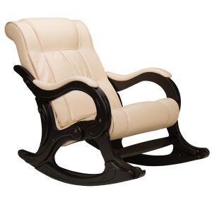 Кресло-качалка Комфорт модель 77 венге/Polaris Beige