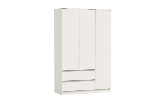 Шкаф 3х створчатый Берген 82.02 1900x1202x512 Белый