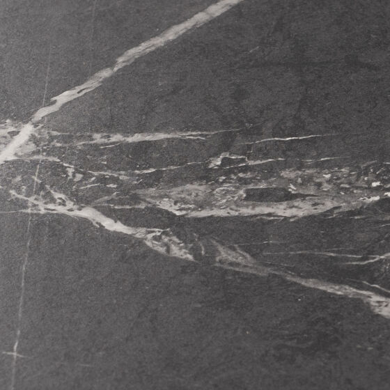 Стол раздвижной ALTEZA FOUR 140 (80)х90 Камень Темный Черный