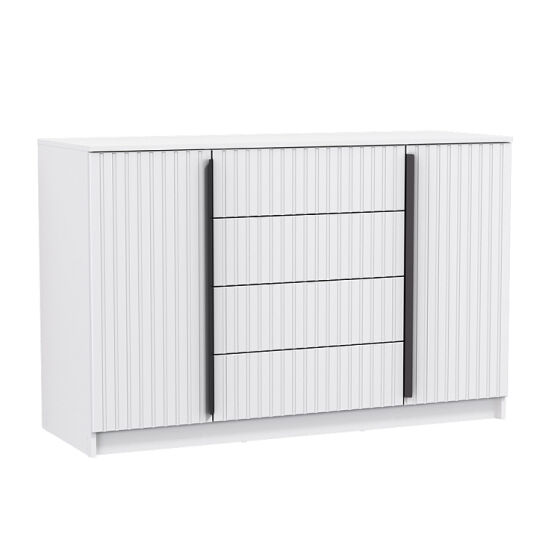 Комод Брандо 67.11 белый 962x1480x528 МДФ  белый