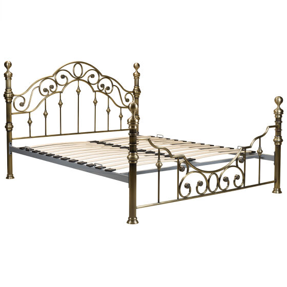 Кровать Victoria 140 Double bed (античная медь)