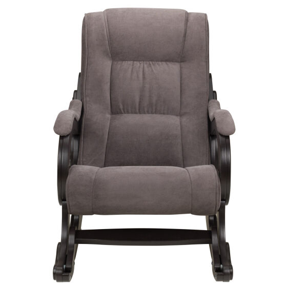 Кресло-качалка Комфорт модель 77 Verona Antrazite Grey/ Венге