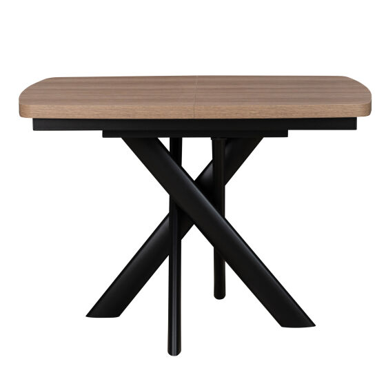 Стол раздвижной LEONEL 110 (145)х80 Орех Черный