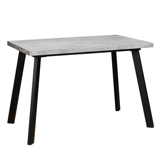 Стол раздвижной BORG 110(142)х70 Серый сланец Черный