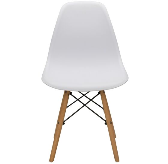 Стул Secret De Maison CINDY (EAMES) дерево береза/пластик белый