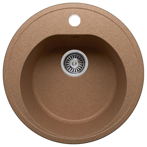 Мойка Polygran F-08 терракот №307