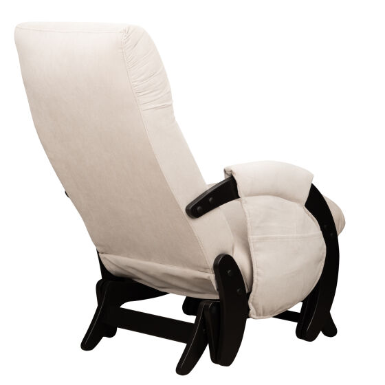 Кресло для кормления Milli Smile с карманами венге/Verona Light Grey