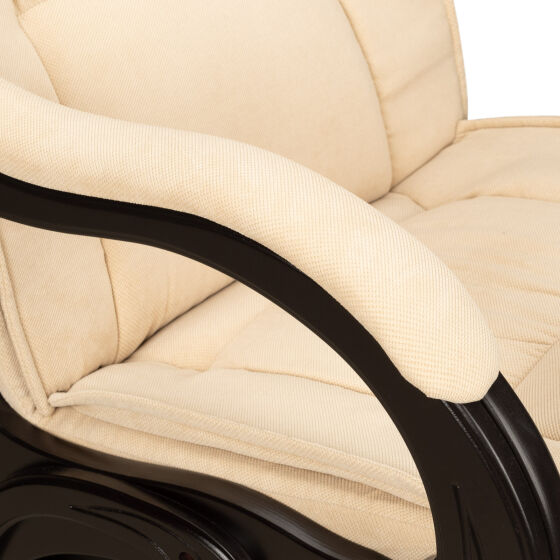 Кресло-качалка Комфорт модель 78 Verona Vanilla/ Венге