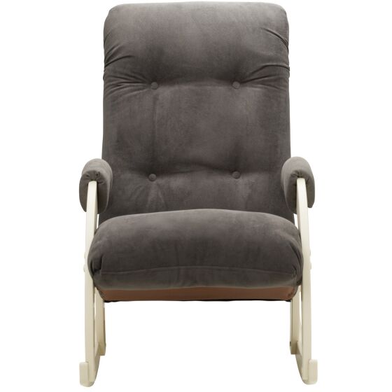 Кресло-качалка Комфорт модель 67 Verona Antrazite Grey/Дуб Шампань