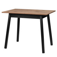 Стол раздвижной TIRK RADIAL 94(126)х64 Дуб веллингтон Черный