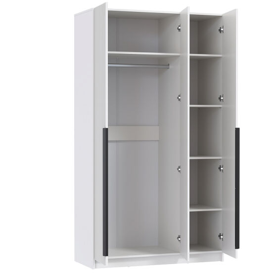 Шкаф 3х створчатый Брандо 67.15 белый МДФ  белый  2150