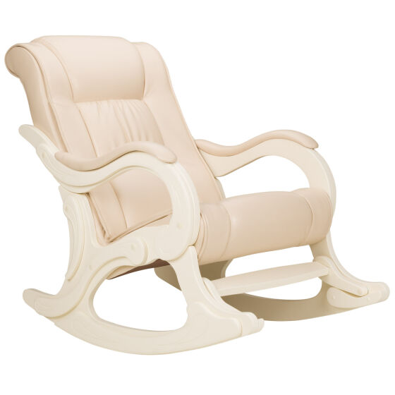 Кресло-качалка Комфорт модель 77 Polaris Beige/Дуб Шампань