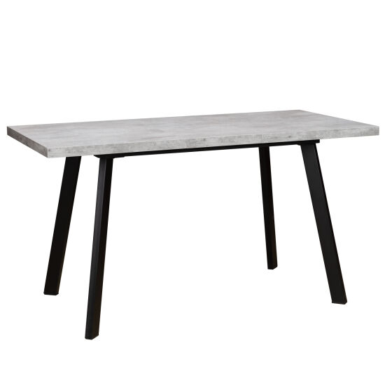 Стол раздвижной BORG 110(142)х70 Серый сланец Черный