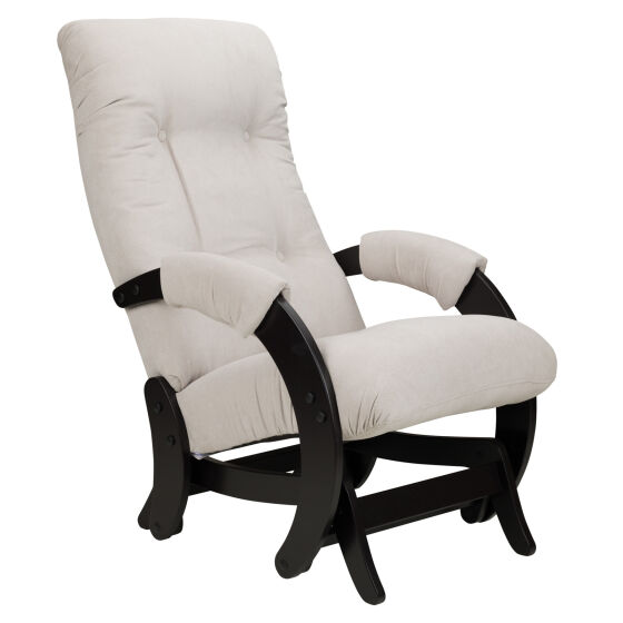 Кресло-качалка гляйдер Dondolo модель 68 венге/Verona Light Grey