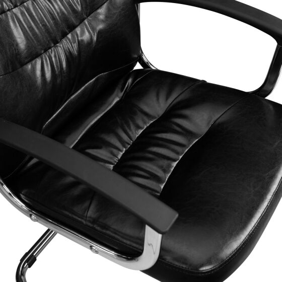 Кресло офисное РК 200V хром Черная Ариес