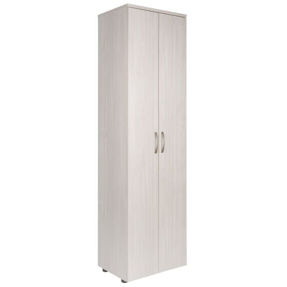 АМО Шкаф 550 гардероб Сканд дерево белое