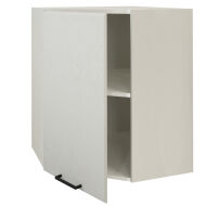 Шкаф кухонный верхний 600 угловой тип B KRONO 8685 Белый/Лофт Графит 923