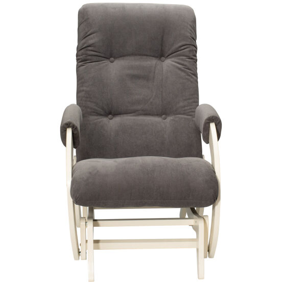 Кресло-качалка гляйдер Комфорт модель 68 Verona Antrazite Grey/Дуб Шампань