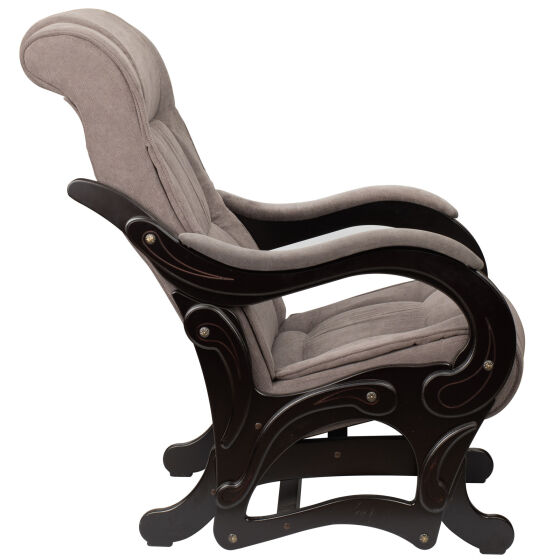 Кресло-качалка Комфорт модель 78 Verona Antrazite Grey/ Венге