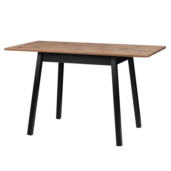 Стол раздвижной TIRK RADIAL 94(126)х64 Дуб веллингтон Черный