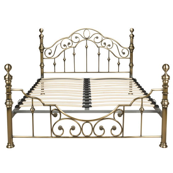 Кровать Victoria 140 Double bed (античная медь)