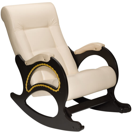 Кресло-качалка Dondolo модель 44 венге/Polaris Beige