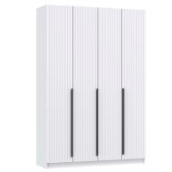 Шкаф 4х створчатый Брандо 67.13 белый МДФ белый 2400