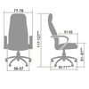 Кресло офисное LK-11 Ch №722