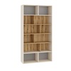 Шкаф для книг FEDERICA ШК 02 сатин дуб эвок