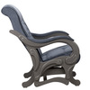 Кресло-качалка гляйдер Dondolo модель 78 серый ясень/Verona Denim Blue