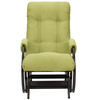 Кресло-качалка гляйдер Комфорт модель 68 Венге/Verona Aplle Green