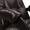Кресло-качалка гляйдер Dondolo модель 68 венге/орегон перламутр 120
