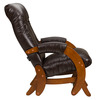Кресло-качалка гляйдер Комфорт модель 68 орех/Oregon perlamutr 120