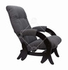 Кресло-качалка гляйдер Комфорт модель 68 Falcone Pepper/Венге