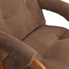 Кресло-качалка Комфорт модель 67 орех/Verona Brown
